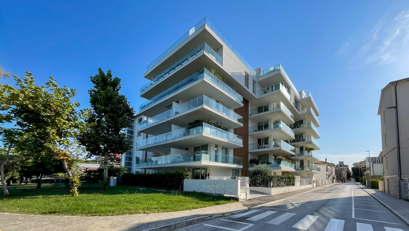 Cantiere Via D'Azeglio - vista generale