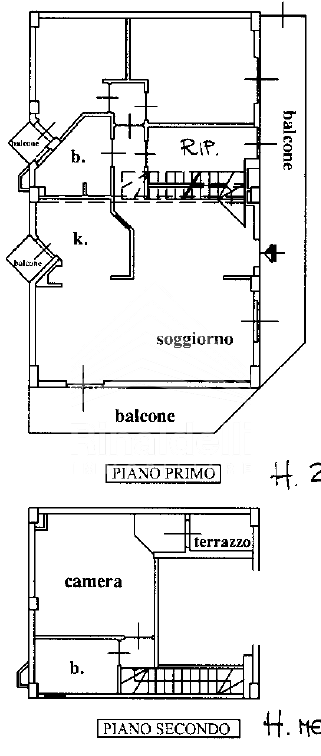 Planimetria Duplex a Montegranaro - 1