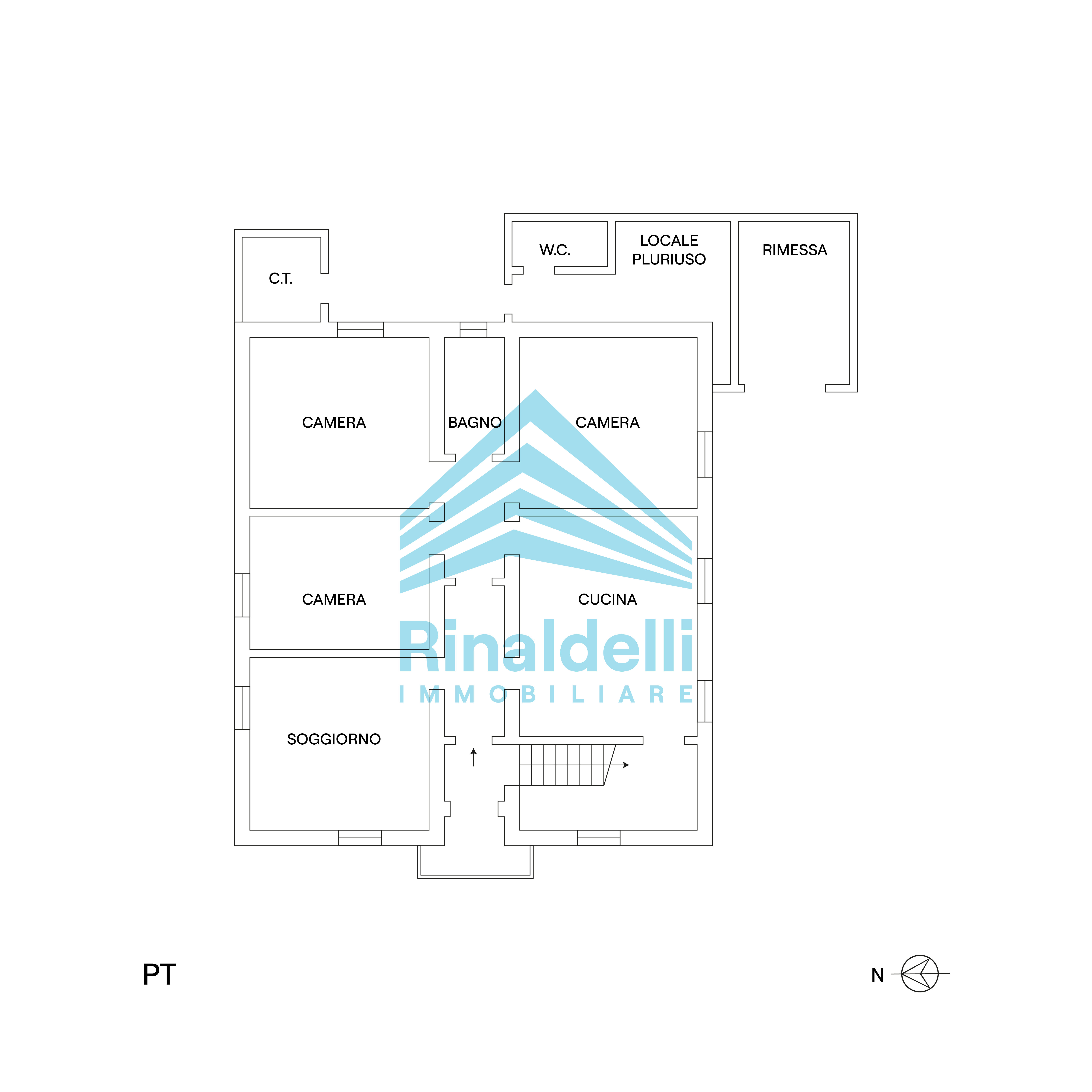Planimetria Casa Bi Familiare a Porto Sant'Elpidio - 2