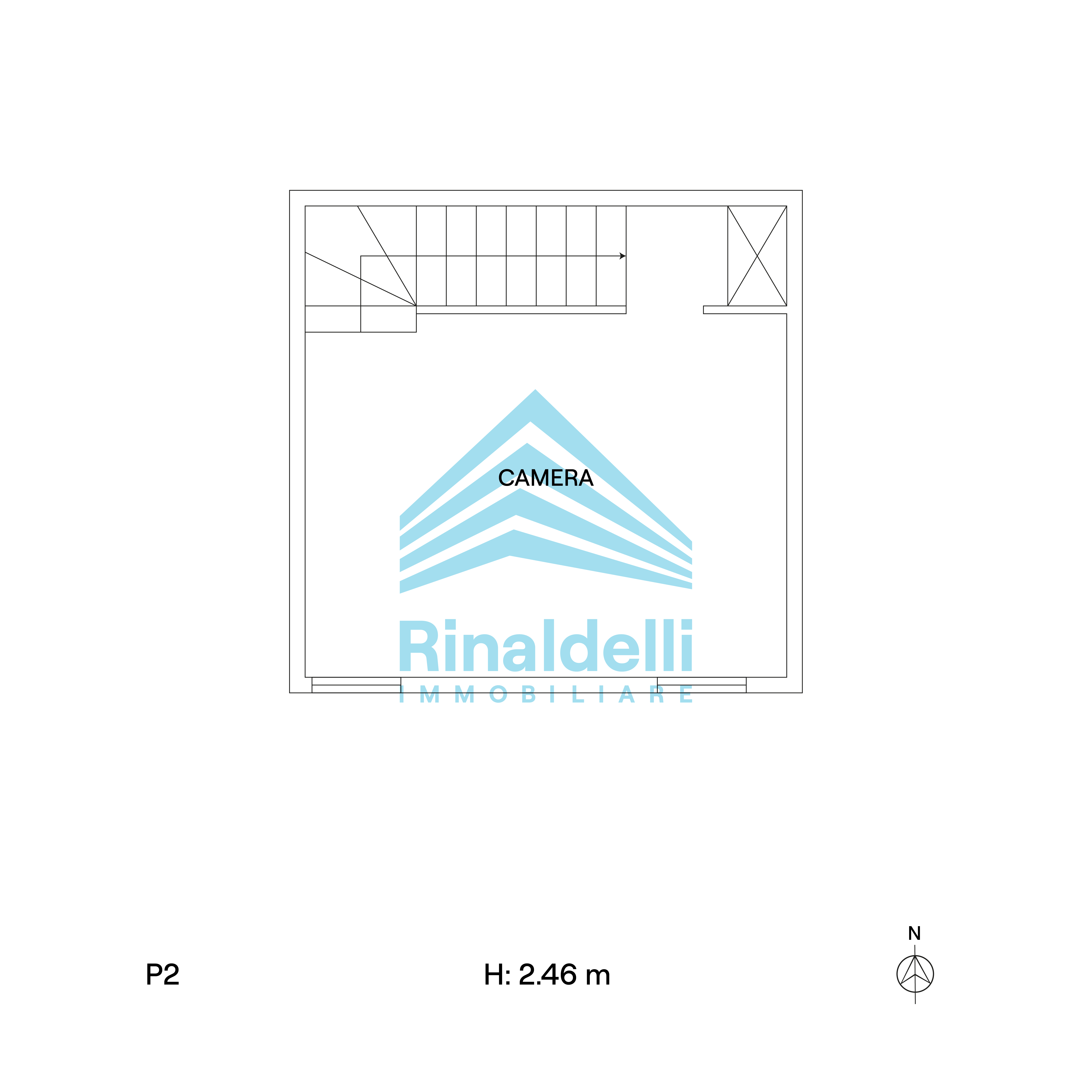 Planimetria Casa Singola a Macerata - 3