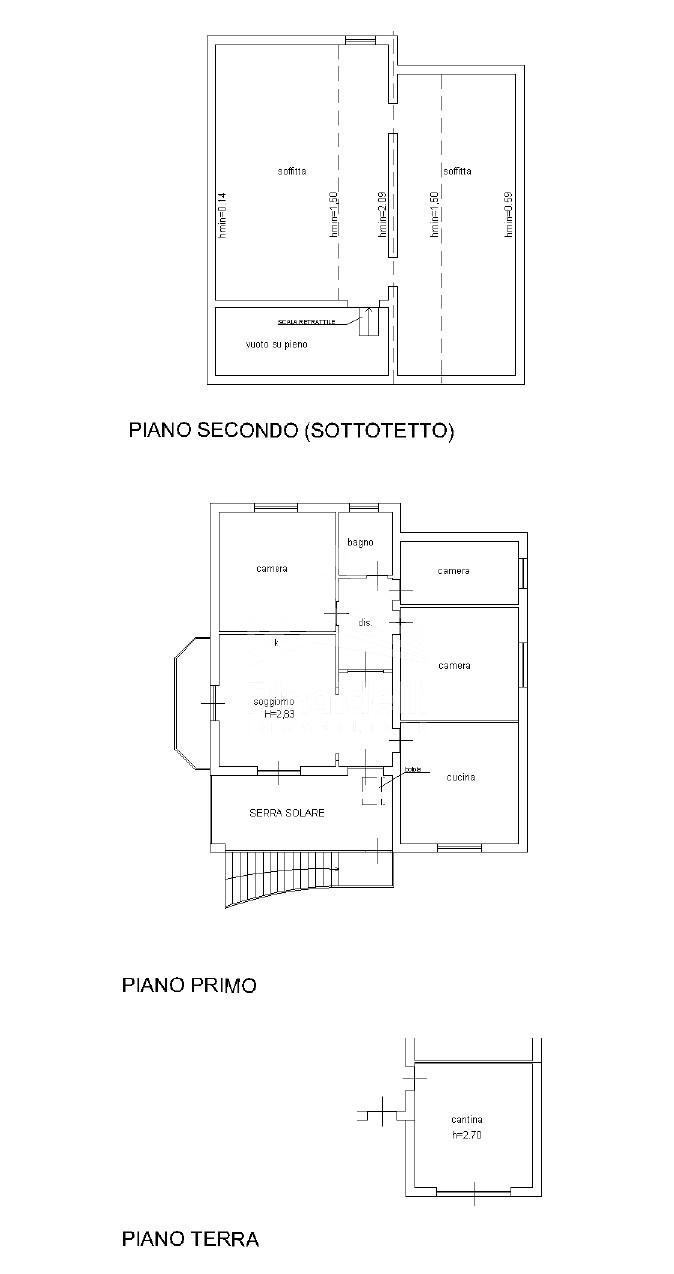 Planimetria Casa Singola a Potenza Picena - 2