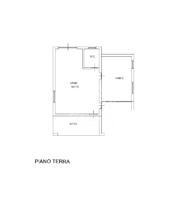Planimetria Casa Singola a Potenza Picena - 3