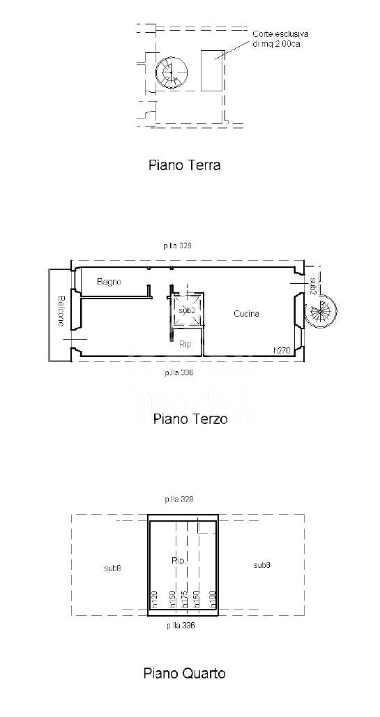 Planimetria Appartamento a Civitanova Marche - 1