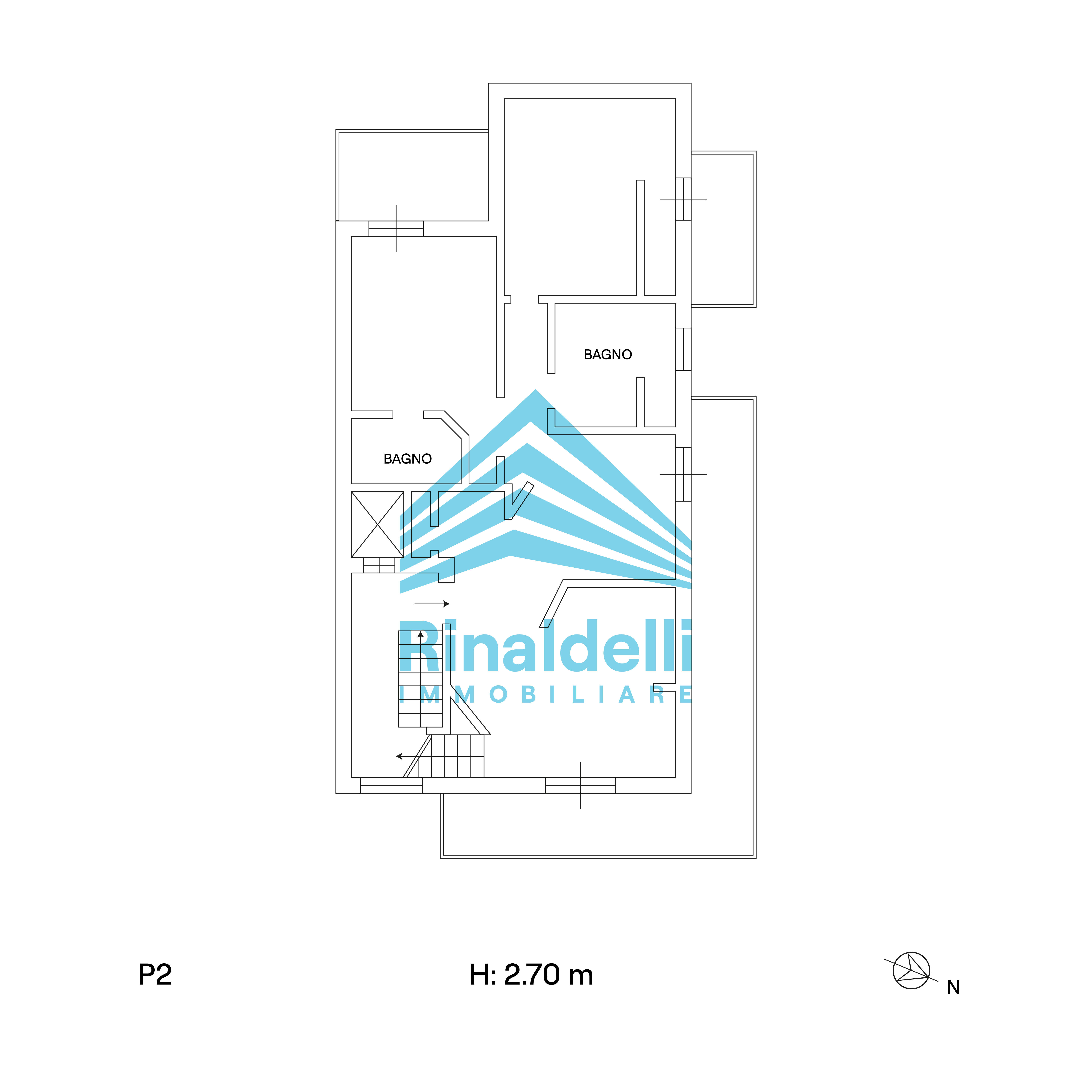 Planimetria Appartamento a Porto Sant'Elpidio - 1